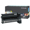 Lexmark C780A1YG Yellow Laser Return Program Toner Cartridge C780A1YG