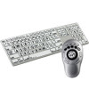 Logickeyboard White LargePrint US Keyboard LGLPWM89USK - $129.95