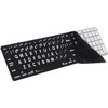 LogicKeyboard Apple Ultra Thin LogicSkin Black Keyboard Cover with White Large Print