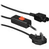 Lowel 16' (5 m) Tota UK (United Kingdom) Power Cable T1802, Lowel brand