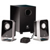 Logitech LS21 Multimedia 7W (RMS) 2.1 Stereo Speaker System 980-000058, Computer Systems > Computer Accessories > Speakers / Mics & Radios > Logitech Speakers / Mics & Radios