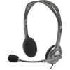 Logitech H110 Stereo Headset Wired Mini-phone 981-000214