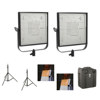Litepanels 1X1 2X Flood Flypak Kit LPALP1FFP