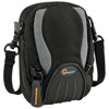 Lowepro Apex 10 All Weather Pouch Bag for Compact Digital Cameras, Single Compartment Design, Black / Gray
