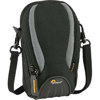 Lowepro Apex 30 All Weather Pouch Bag for Compact Digital Cameras, Single Compartment Design, Black / Gray