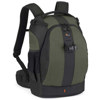 Lowepro Flipside 400 AW Backpack with All Weather Cover &amp; Hypalon SlipLock Loops, Pine Green/Black