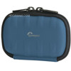 Lowepro Santiago 10 Ribbed Shell Compact Point &amp; Shoot Camera Pouch with Dense EVA Foam Padding - Arctic Blue