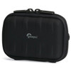 Lowepro Santiago 20 Ribbed Shell Camera Pouch with Dense EVA Foam Padding - Black