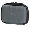 Lowepro Santiago 20 Ribbed Shell Compact Point &amp; Shoot Camera Pouch with Dense EVA Foam Padding - Grey