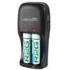 Lenmar R2G02 Compact AA/AAA Charger with 2 AA R2G Batteries, Black