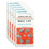 Lenmar HZA13-30 Zinc Air Battery 1.4V / 87 mAh Replaces ZA13 Premium Zinc Air Hearing Aid Battery, 6 pack, 10 Cards, 30 total