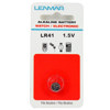 Lenmar WCLR41 Alkaline Battery 1.5V / 30 mAh - Replaces 192 Watch/Calculator Battery