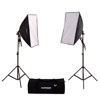 Flashpoint Two Light Softbox kit FEBK50701