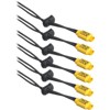 Lightware 8" Elastic Cinch Locks, Pack of Six.