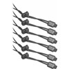 Lightware 12" Elastic Cinch Locks, Pack of Six.