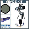 Meade StarNavigator 114mm f/8.8 Reflector Telescope with AudioStar - with Accessory Kit (Meade Star Chart and Flashlight Set, Meade #96 ND.9x (1.25") Series 4000 Moon Filter, Optical Cleaning Kit)