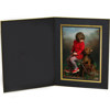 B. Oshrin Rebecca, Picture Folder Frame for a 7" x 5" Photo, Color: Black with Gold Foil Accents. Pack of 10,