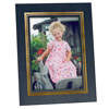 Collectors Gallery Classic Easel Cardboard Frame for a 4" x 5" Photograph, with Gold Foil Window Border (10 Pack)