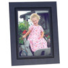 Collectors Gallery Classic Easel Cardboard Frame for a 8x10" Photograph, with Black Foil Window Border (10 Pack)