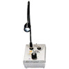 MK Digital Direct Single Mini Light 350-1, Single High-Intensity LED Microscope Spot Light with 18" Goose Neck, 5800°K,
