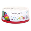 Memorex Disk 2.4x to 8x DVD+R 8.5GB Double Layer - 25 Pack Spindle