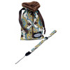 Mod Brown/Green Compact Camera Pouch & Strap MOD427