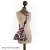 Mod Black/Pink Damask Drop-in Bag MOD354