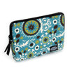 Mod Brown & Teal Circle E-Reader Sleeve MODE121