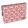 Mod Red and White Damask Large Laptop Sleeve MODE178, Mod brand