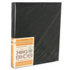Michael Roger Black Woven Cloth 3-Ring Binder (1" Ring Capacity) 1401580823