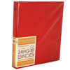 Michael Roger Cherry Woven Cloth 3-Ring Binder (1" Ring Capacity) 1401562922