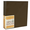 Michael Roger Brown Woven Cloth 3-Ring Binder (2" Ring Capacity) 1401572022