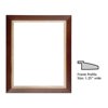 Milburn Woodcraft Series Wood Frame 082301046, Filing/Storage > Picture Frames & Accessories > Formatted Wood Frames > Milburn Designs Formatted Wood Frames