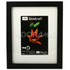 Milburn Woodcraft Series 8x10" Wood Frame for a 5x7" Photograph, with a 7/8" Wide Molding, Color: Inspire Black