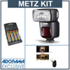 Metz 44 AF-1 E-TTL- / E-TTL-II Shoe Mount Flash for Canon Digital Cameras _ Bundle - with 4 NiMH Batteries, Charger, Sto-Fen Omni-Bounce