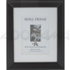 North American Enclosures Gemini Series, Wood Wall Frame for a 8x10" Photo, Width 1.25", Color: Black.