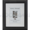 North American Enclosures Alpine Series, Wood Wall Frame for a 8x10" Photo, Width 1.25", Color: Black.