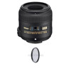 Nikon 40mm f/2.8G AF-S DX Micro Nikkor Lens - U.S.A. Warranty - Free Pro 52mm Circular Polarizer (CPL) Digital Filter ($19.95 Value)