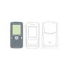 NLU BodyGuardz Two (2) Full Body Protective Transparent Skins for Sony Ericsson W580i