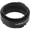 Novoflex Adapter Connects the Universal Bellows to Minolta MD Mount 35mm Cameras.