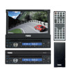 Naxa NCD-702 7" Car LCD Touch Screen Motorized Slide Down PLL Electronic Tuning Stereo AM/FM Radio Multimedia Player NCD702