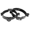 Orion 116mm Inside Diameter Cast Aluminum Telescope Tube Rings 07372