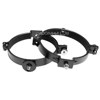 Orion 140mm Inside Diameter Cast Aluminum Telescope Tube Rings 07373