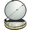 Interfit Photographic 42" 5-in-1 Collapsible Disc Reflector, Translucent, White, Black, Silver, Gold.