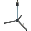 Interfit Photographic Backlight Lightstand with 3 Sections, 2 Risers, Black Base with Chrome Risers, 5/8" Mounting Stud.