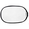 Interfit Photographic 36" x 24" Easy Grip Circular Collapsable Disc Reflector, Sunlight / White
