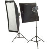 Interfit Photographic INT198 Stellar X Solarlite Twin Softbox Kit INT198