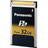 Panasonic F Series 32GB P2 Card AJ-P2E032FG