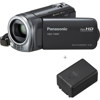 Panasonic HDC-TM41, 1080 HD Camcorder Gray - Bundle - with Panasonic VW-VBK180 Rechargeable Lithium Ion Battery Pack