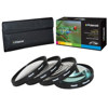 Polaroid 72mm 4 Piece Close Up Filter Kit (+1,+2,+4,+10)